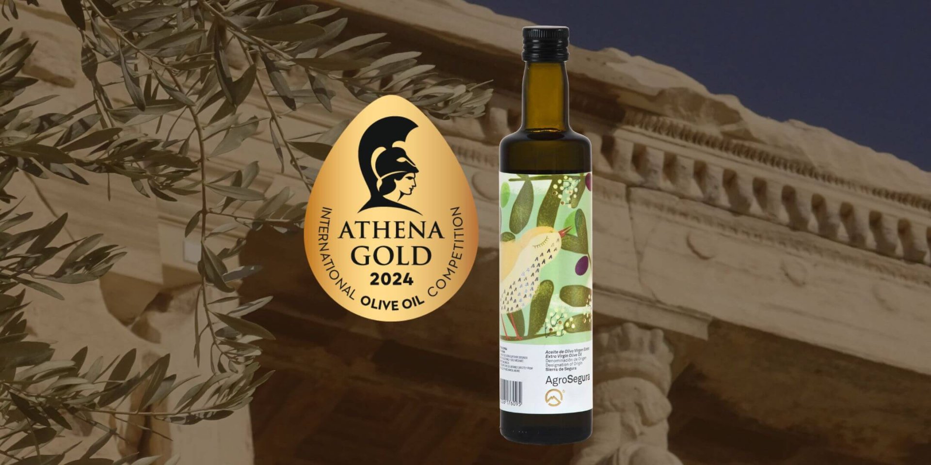 Aceites Agrosegura, Medalla de Oro en Athenas IOOC 2024